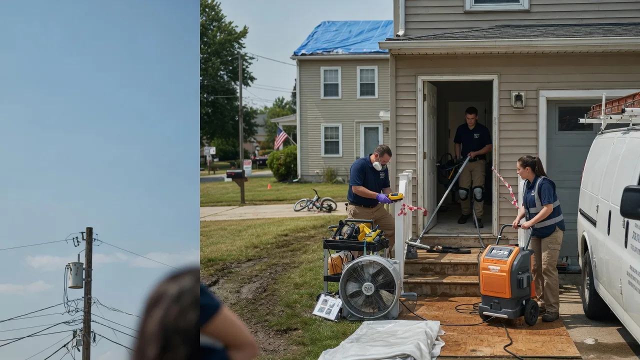 Water Damage Repair in Edelstein, IL near me